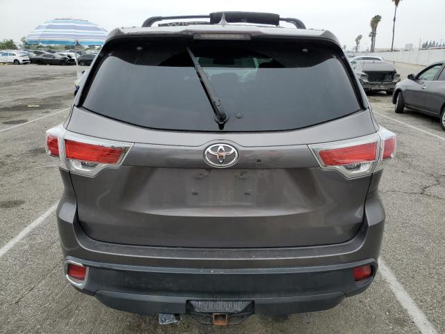 TOYOTA HIGHLANDER 2016 Сірий