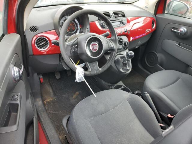 Hatchbacks FIAT 500 2012 Czerwony