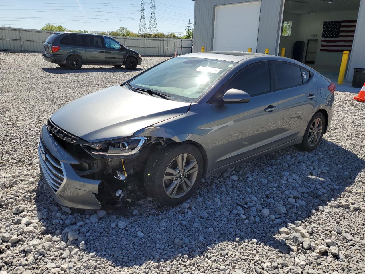 2018 Hyundai Elantra Sel for Sale in Barberton, OH - Front End