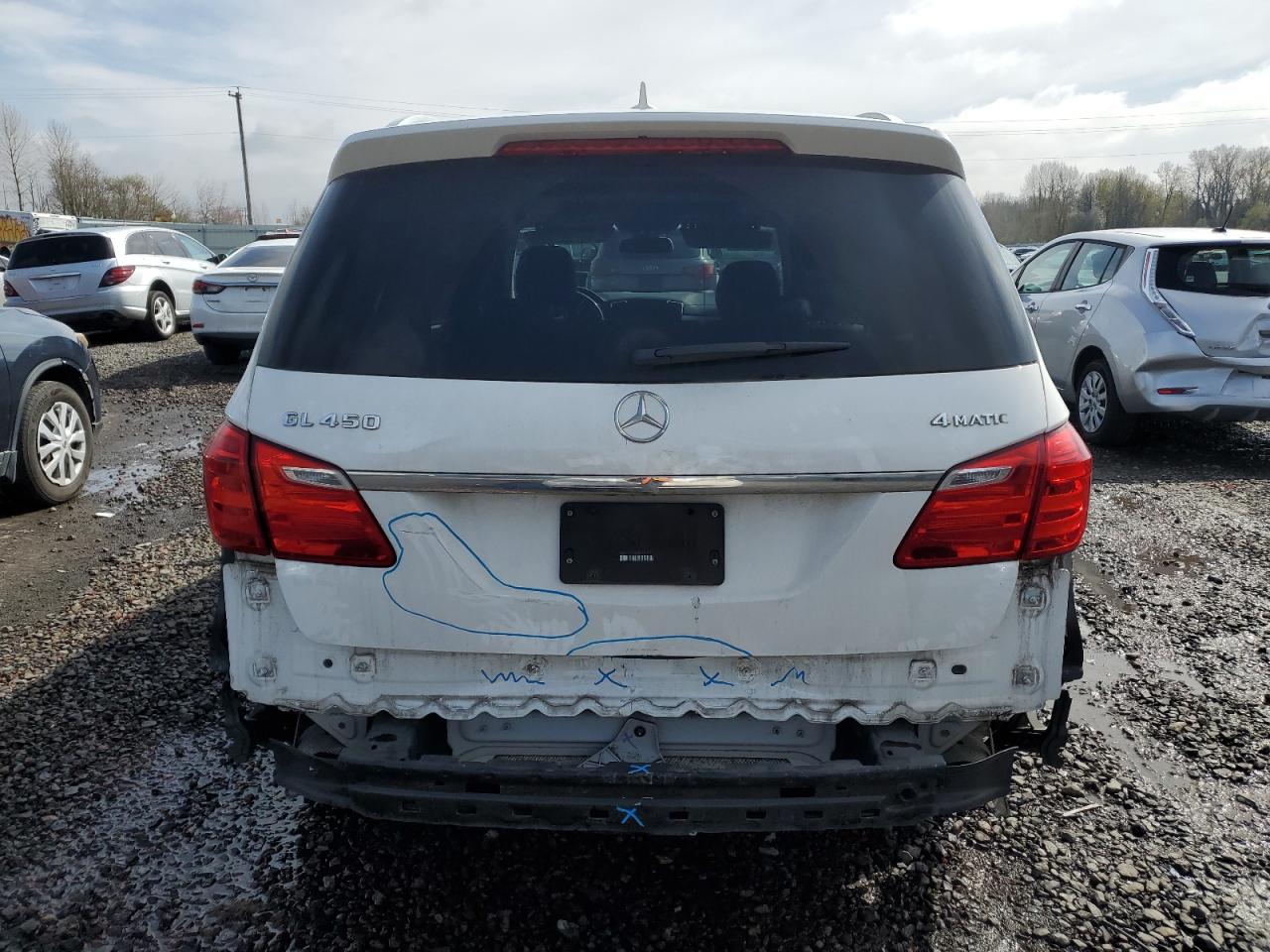 2016 Mercedes-Benz Gl 450 4Matic VIN: 4JGDF6EE7GA627379 Lot: 51318445