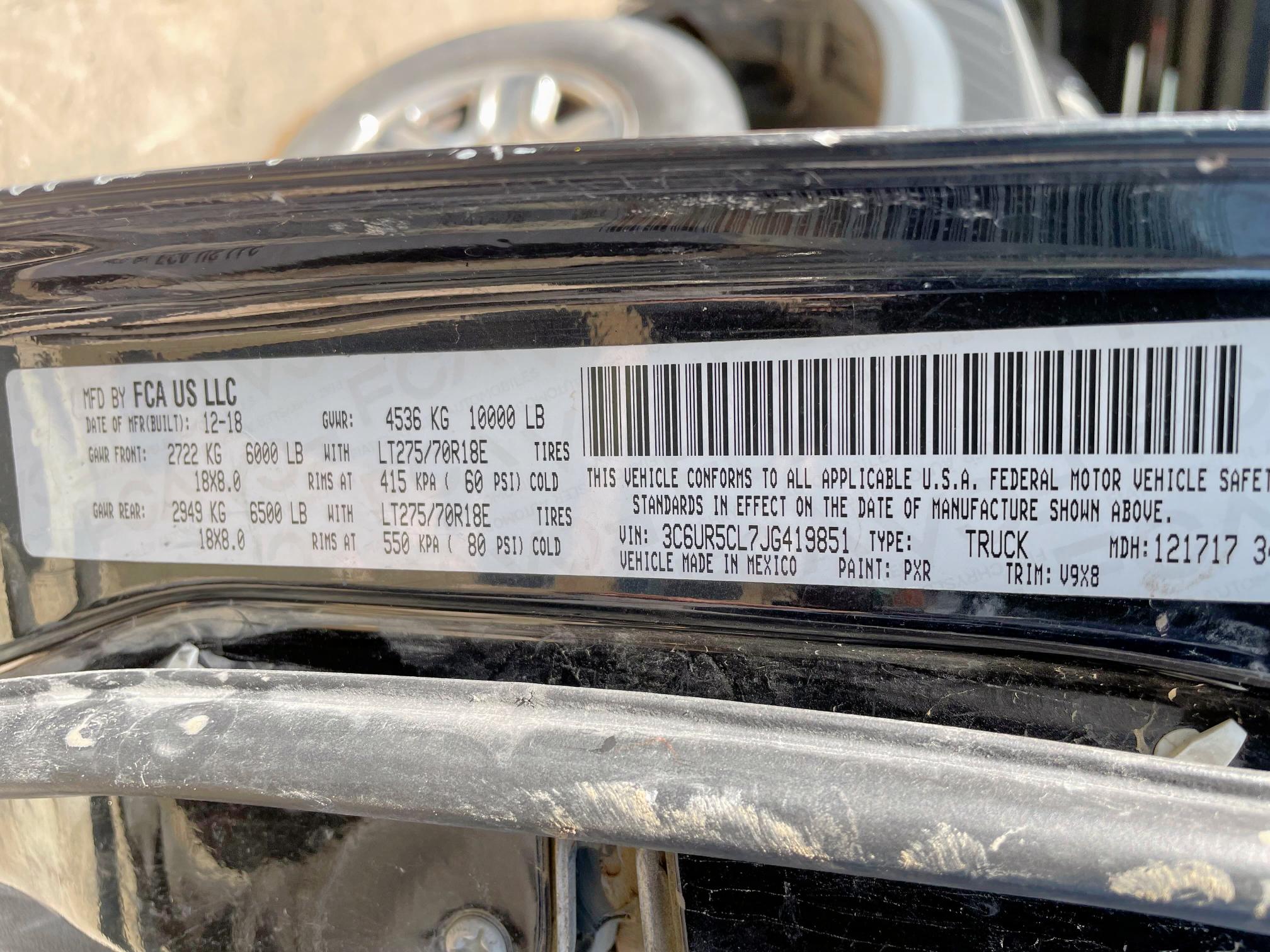 2018 RAM 2500 ST
