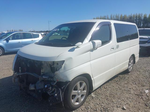 2008 NISSAN ELGRAND for sale at Copart EAST KILBRIDE