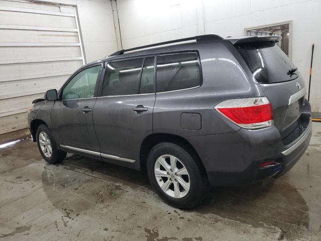  TOYOTA HIGHLANDER 2013 Szary