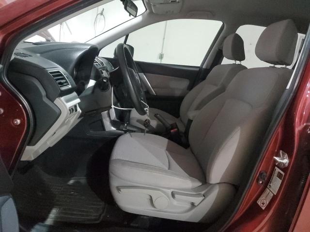  SUBARU FORESTER 2016 Red
