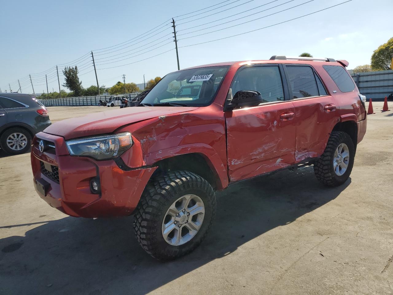 2021 Toyota 4Runner Sr5 იყიდება Miami-ში, FL - All Over
