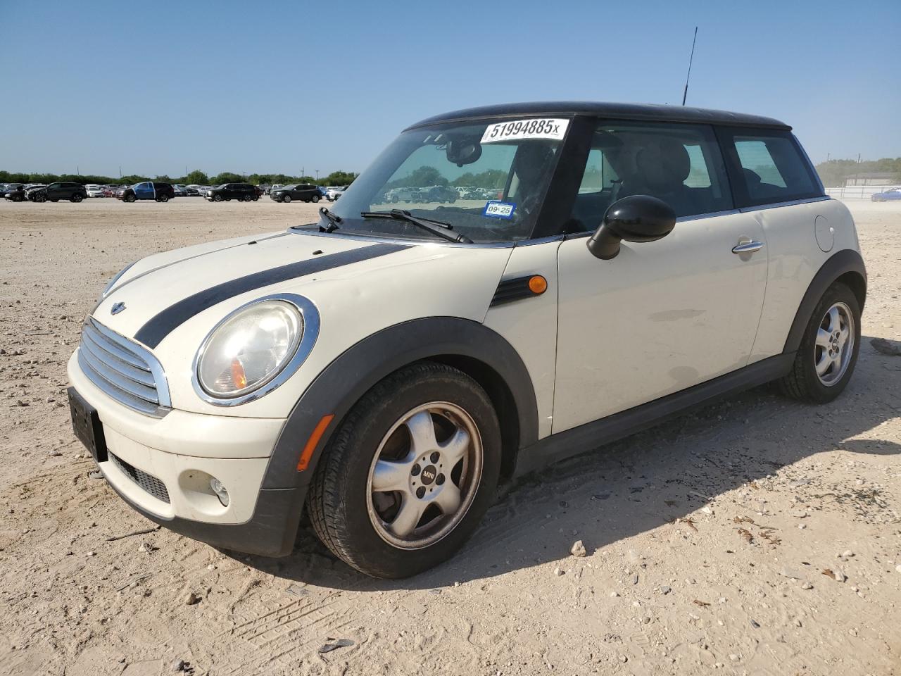 2010 Mini Cooper იყიდება San Antonio-ში, TX - Hail