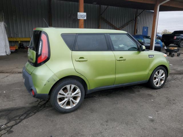  KIA SOUL 2015 Зеленый