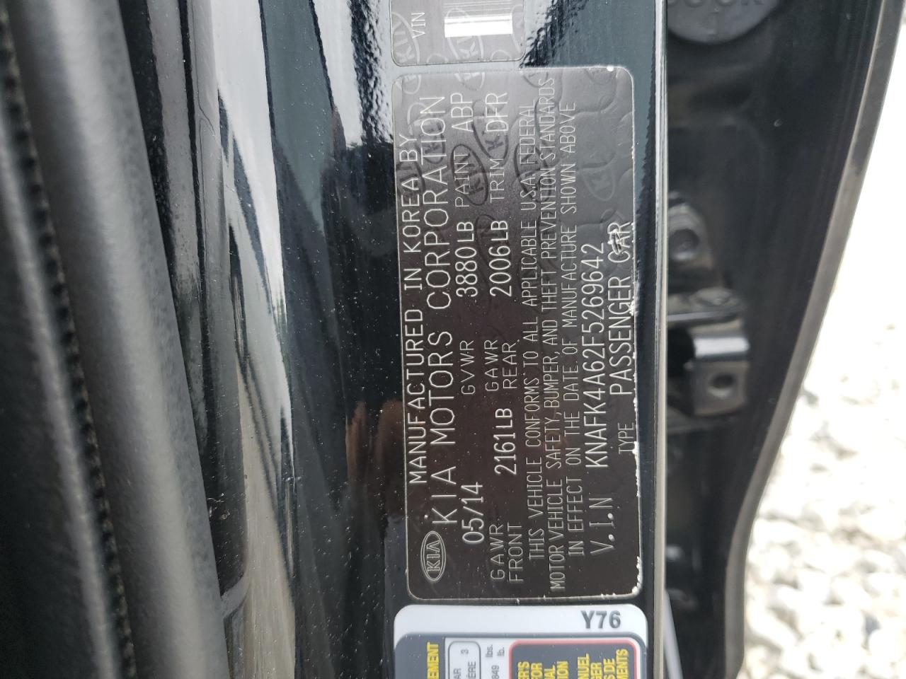 2015 Kia Forte Lx VIN: KNAFK4A62F5269642 Lot: 54959525