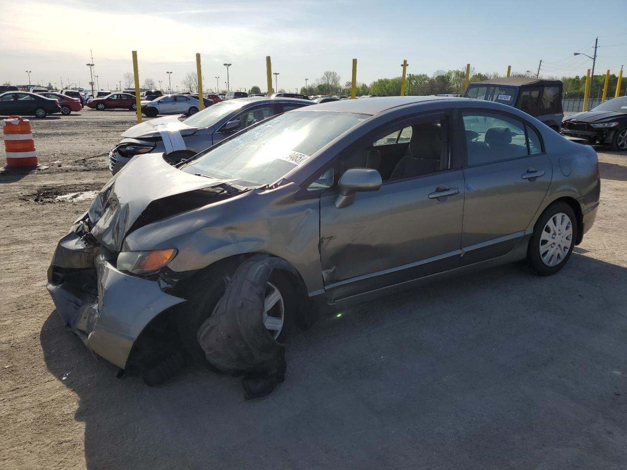 2008 Honda Civic Lx للبيع في Indianapolis، IN - Front End