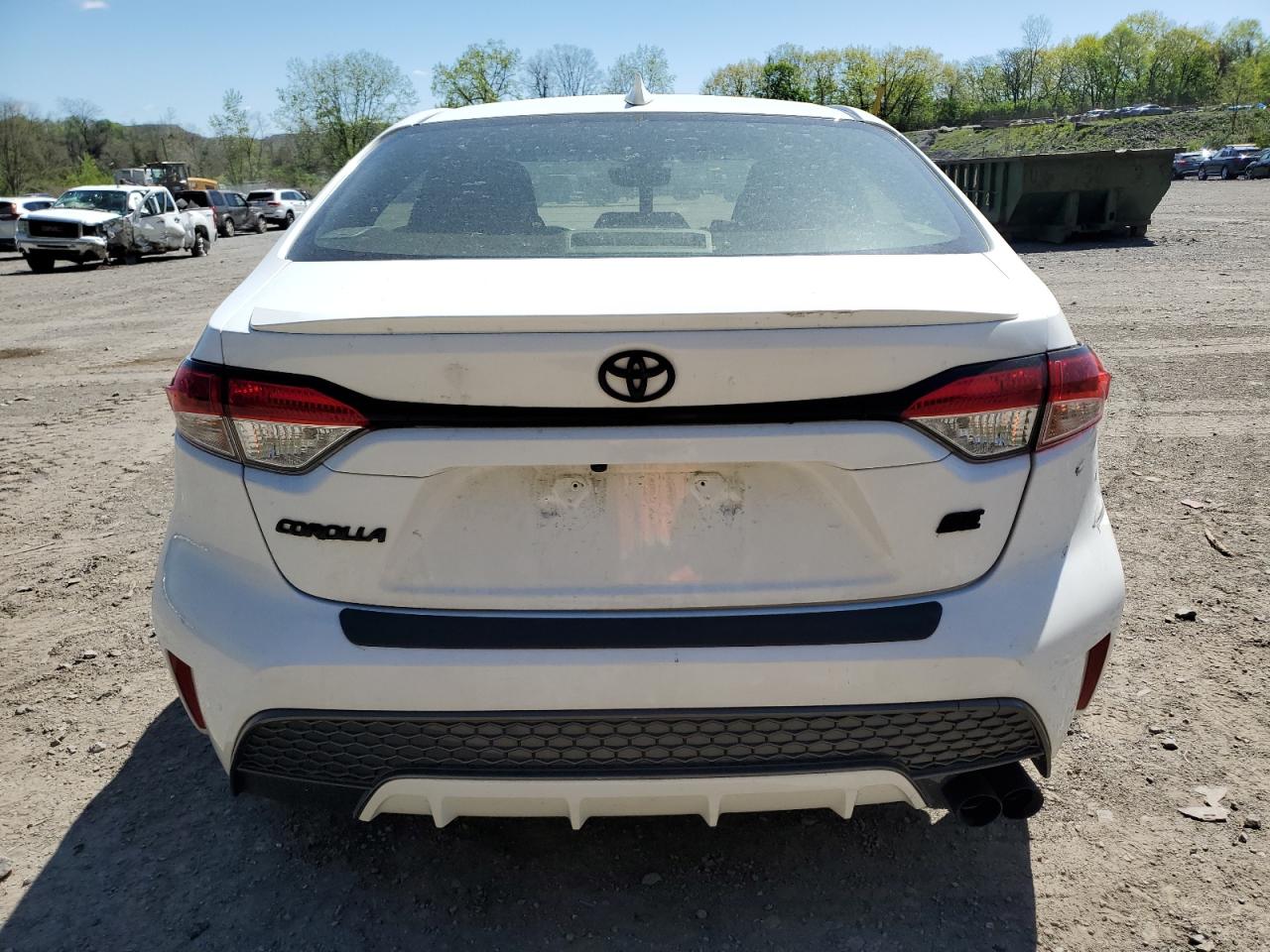 2022 Toyota Corolla Se VIN: JTDS4MCE5N3509518 Lot: 55067345