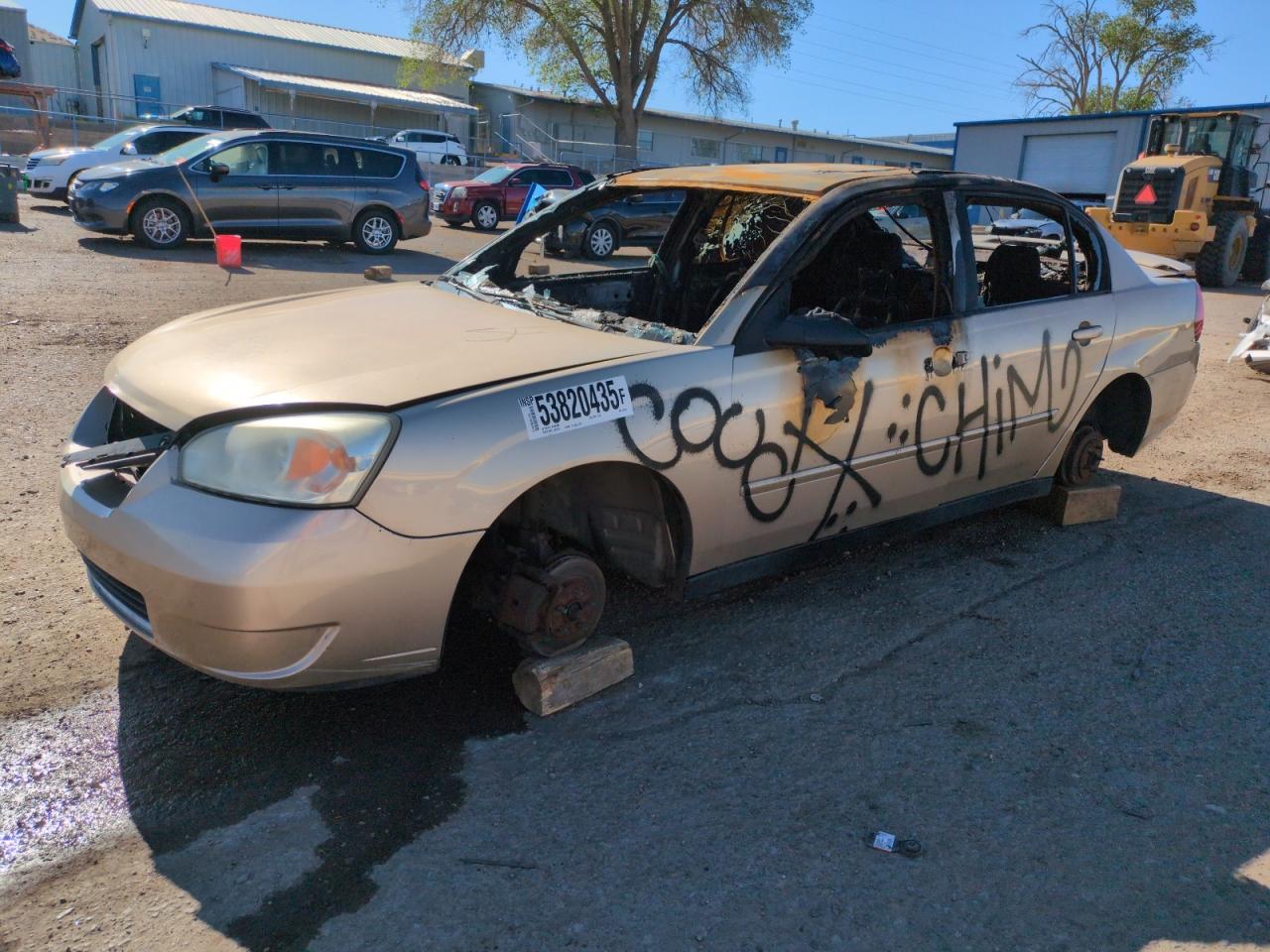 2007 Chevrolet Malibu Ls zu verkaufen in Albuquerque, NM - Burn - Interior