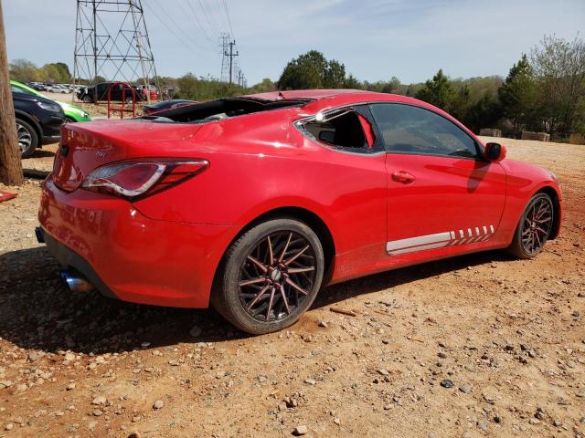  HYUNDAI GENESIS 2014 Czerwony