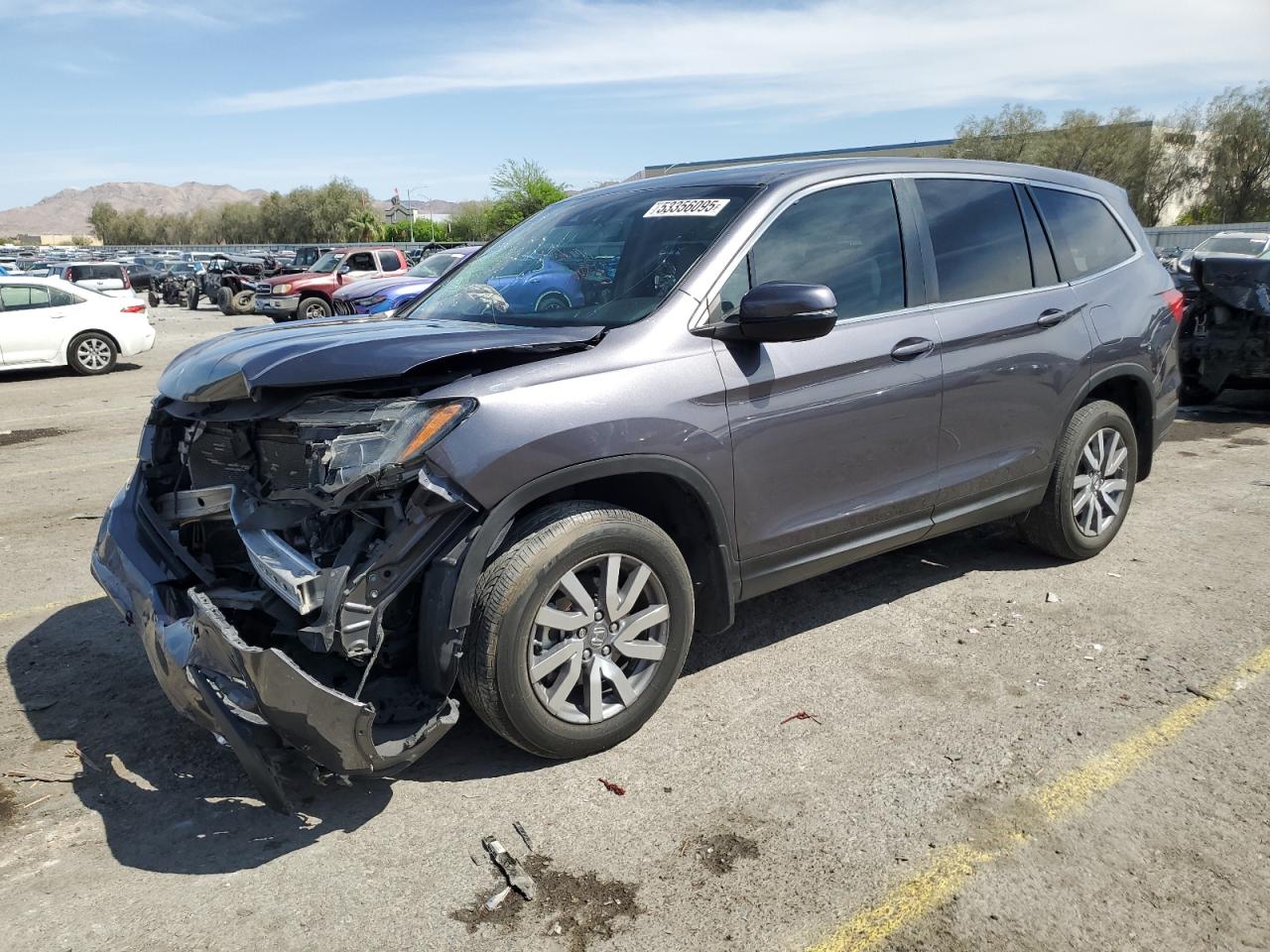 2019 Honda Pilot Exl na sprzedaż w Las Vegas, NV - Front End