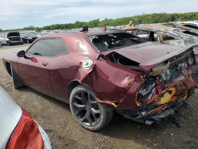  DODGE CHALLENGER 2018 Бургунди