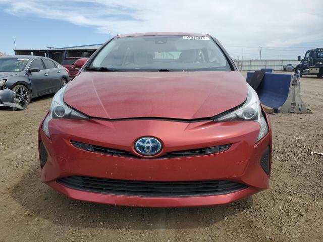 TOYOTA PRIUS 2017 Czerwony