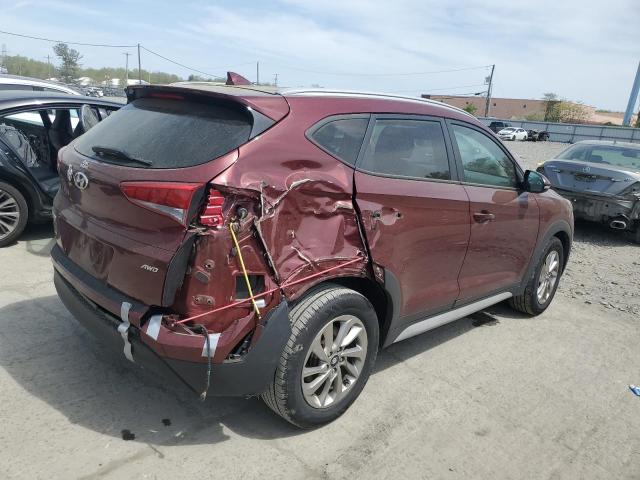  HYUNDAI TUCSON 2017 Червоний