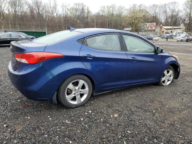 Sedans HYUNDAI ELANTRA 2013 Granatowy