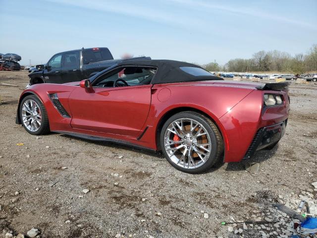  CHEVROLET CORVETTE 2015 Czerwony