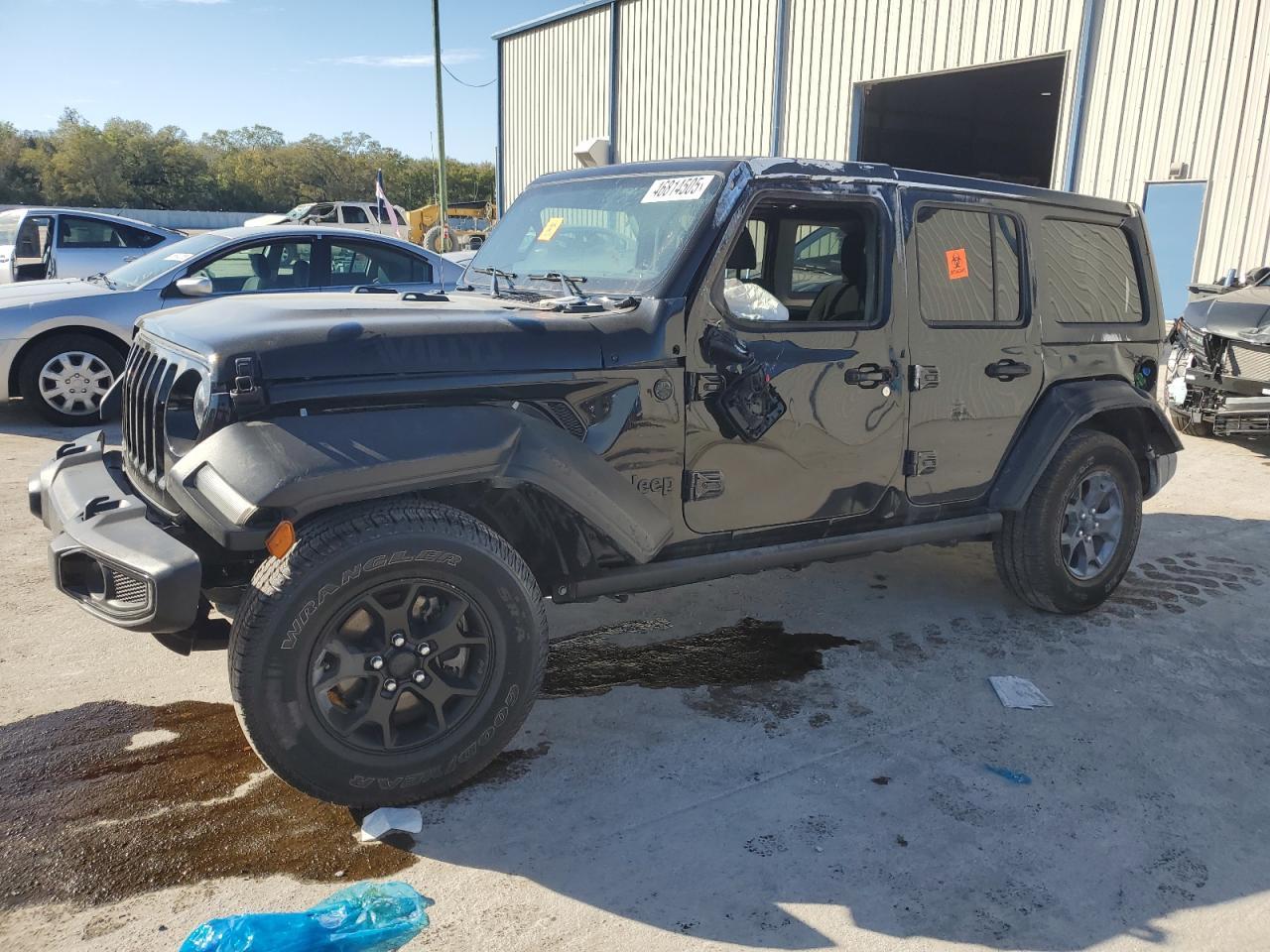 2021 Jeep Wrangler Unlimited Sport للبيع في Apopka، FL - Side