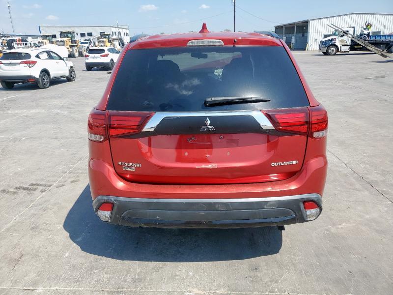  MITSUBISHI OUTLANDER 2018 Red