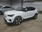 2022 Volvo C40 P8 Recharge Ultimate na sprzedaż w Des Moines, IA - Front End