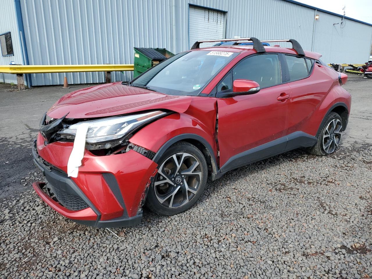 2020 Toyota C-Hr Xle de vânzare în Portland, OR - Front End
