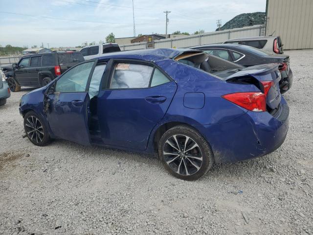  TOYOTA COROLLA 2018 Blue