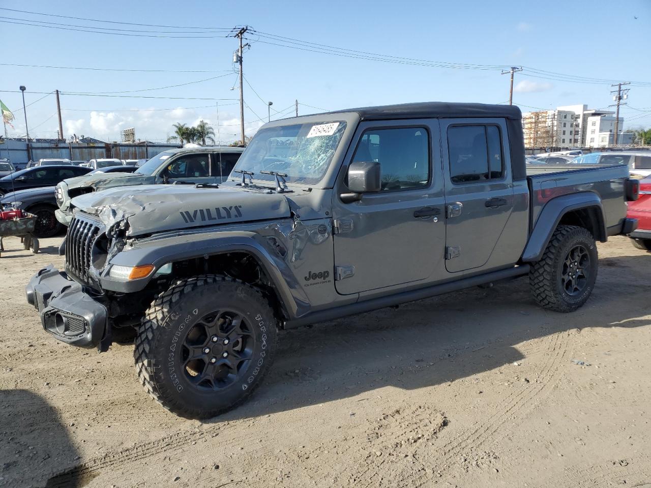 2023 Jeep Gladiator Sport للبيع في Los Angeles، CA - Front End