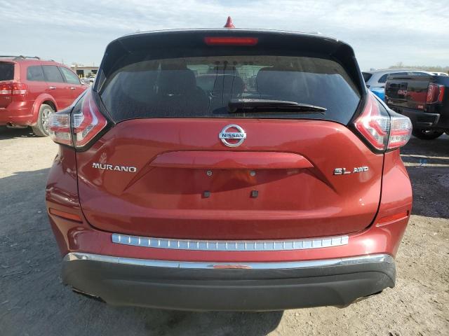  NISSAN MURANO 2017 Bordowy