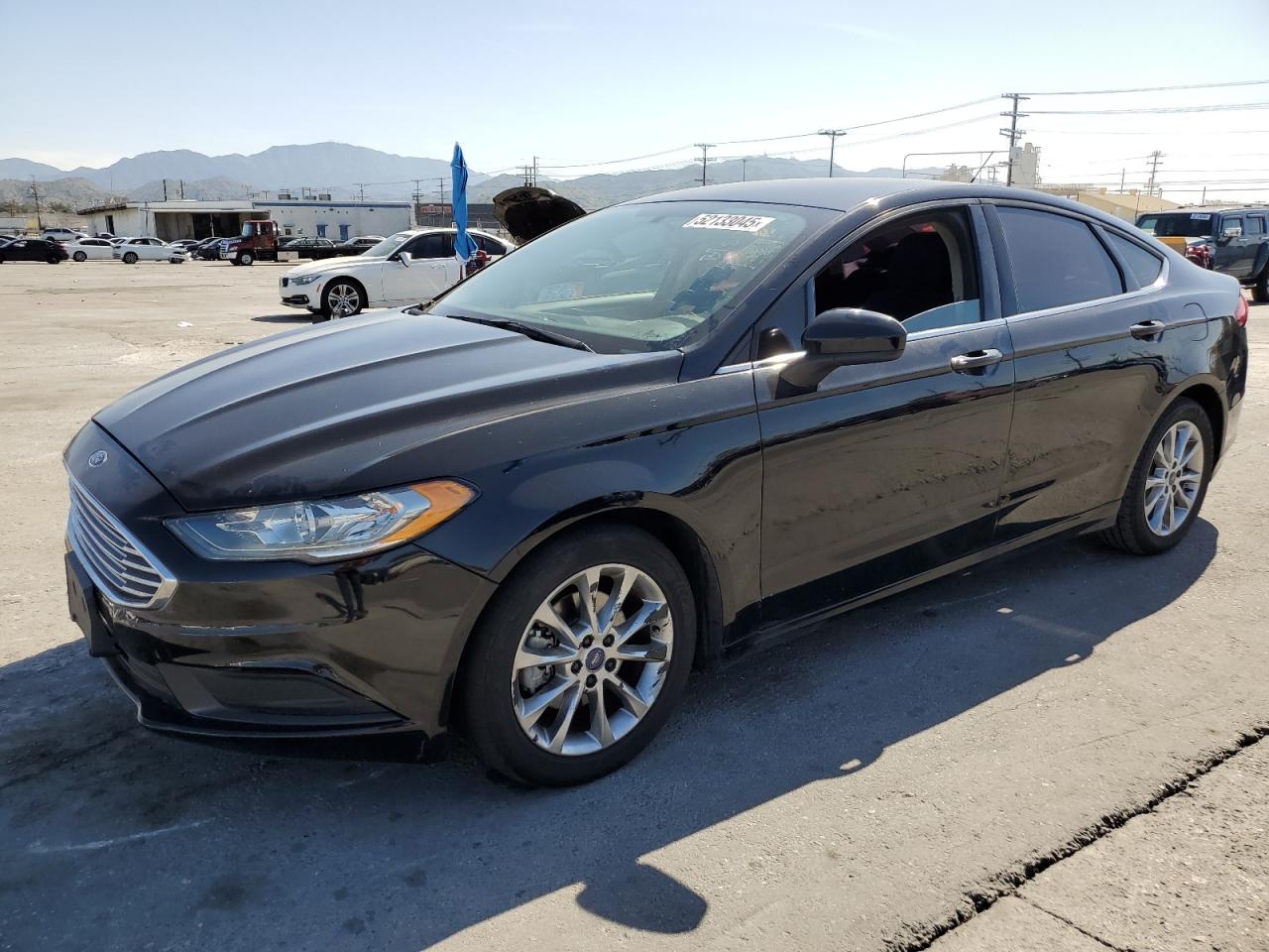 2017 Ford Fusion Se იყიდება Sun Valley-ში, CA - Side