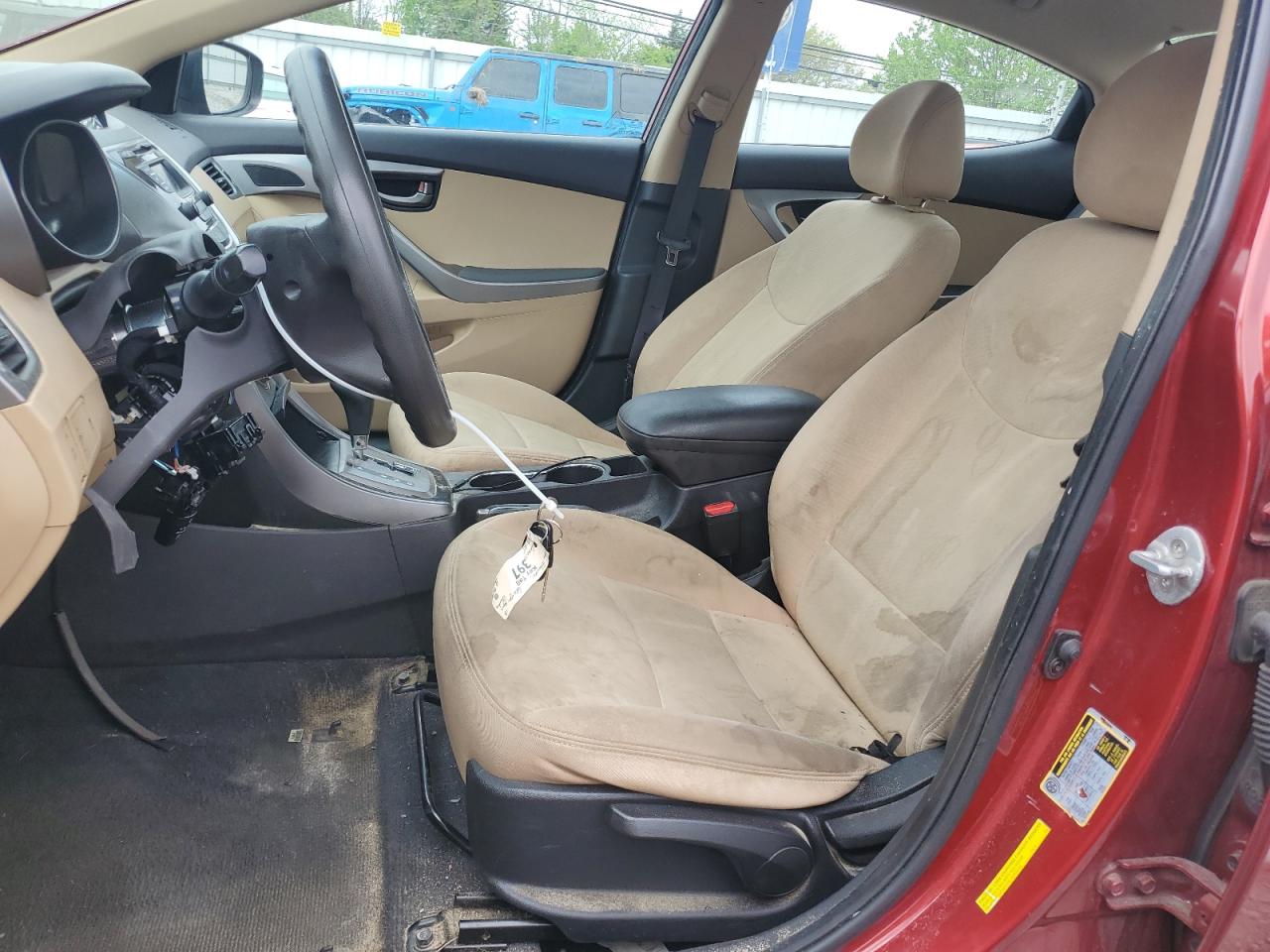 2013 Hyundai Elantra Gls VIN: 5NPDH4AE7DH385528 Lot: 54594795