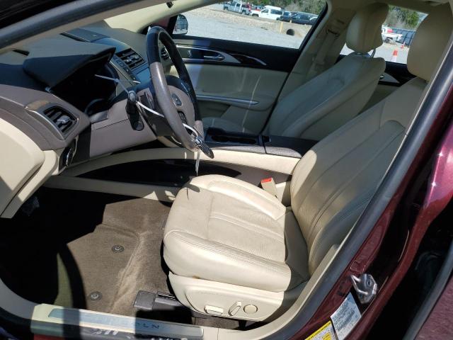 Седаны LINCOLN MKZ 2013 Бургунди
