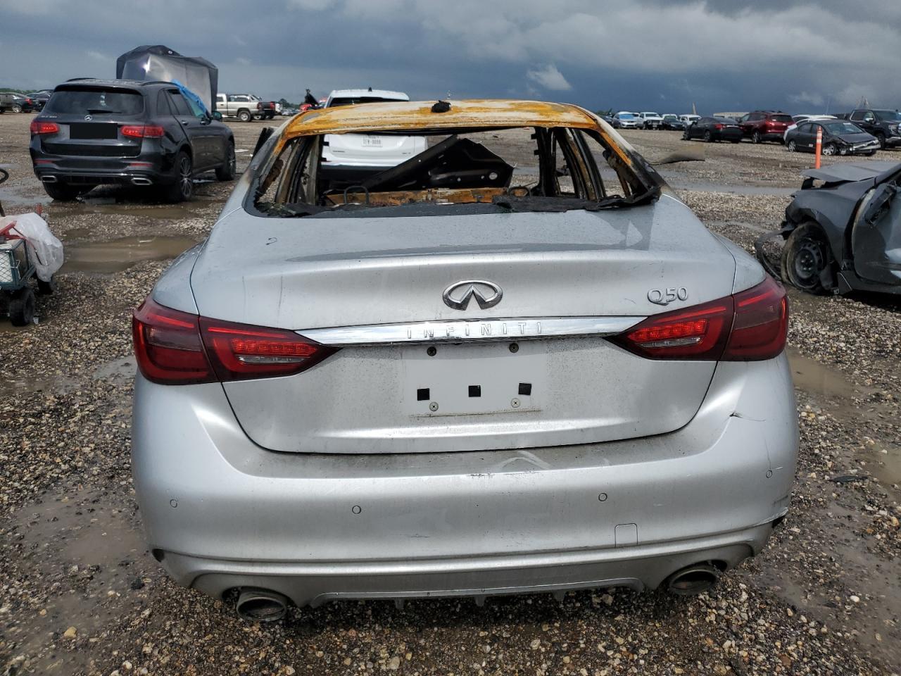 2018 Infiniti Q50 Hybrid Luxe VIN: JN1AV7AP5JM160057 Lot: 54371115