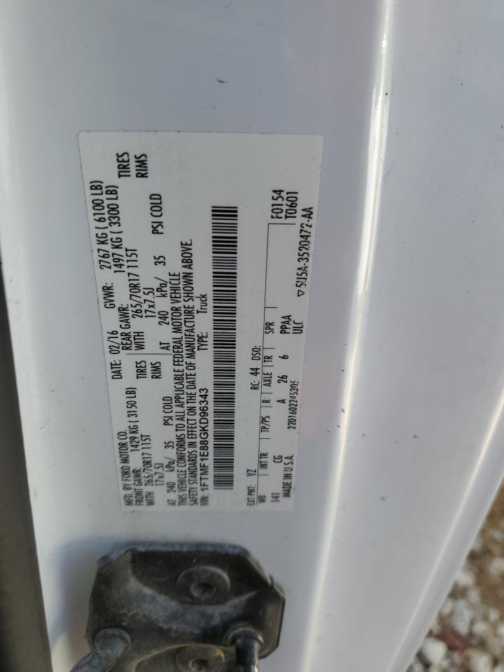 1FTMF1E88GKD96343 FORD All Models 2016
