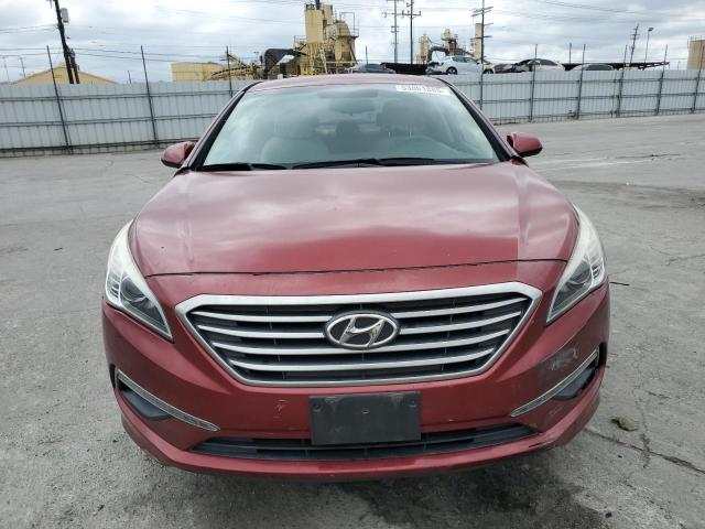  HYUNDAI SONATA 2016 Red