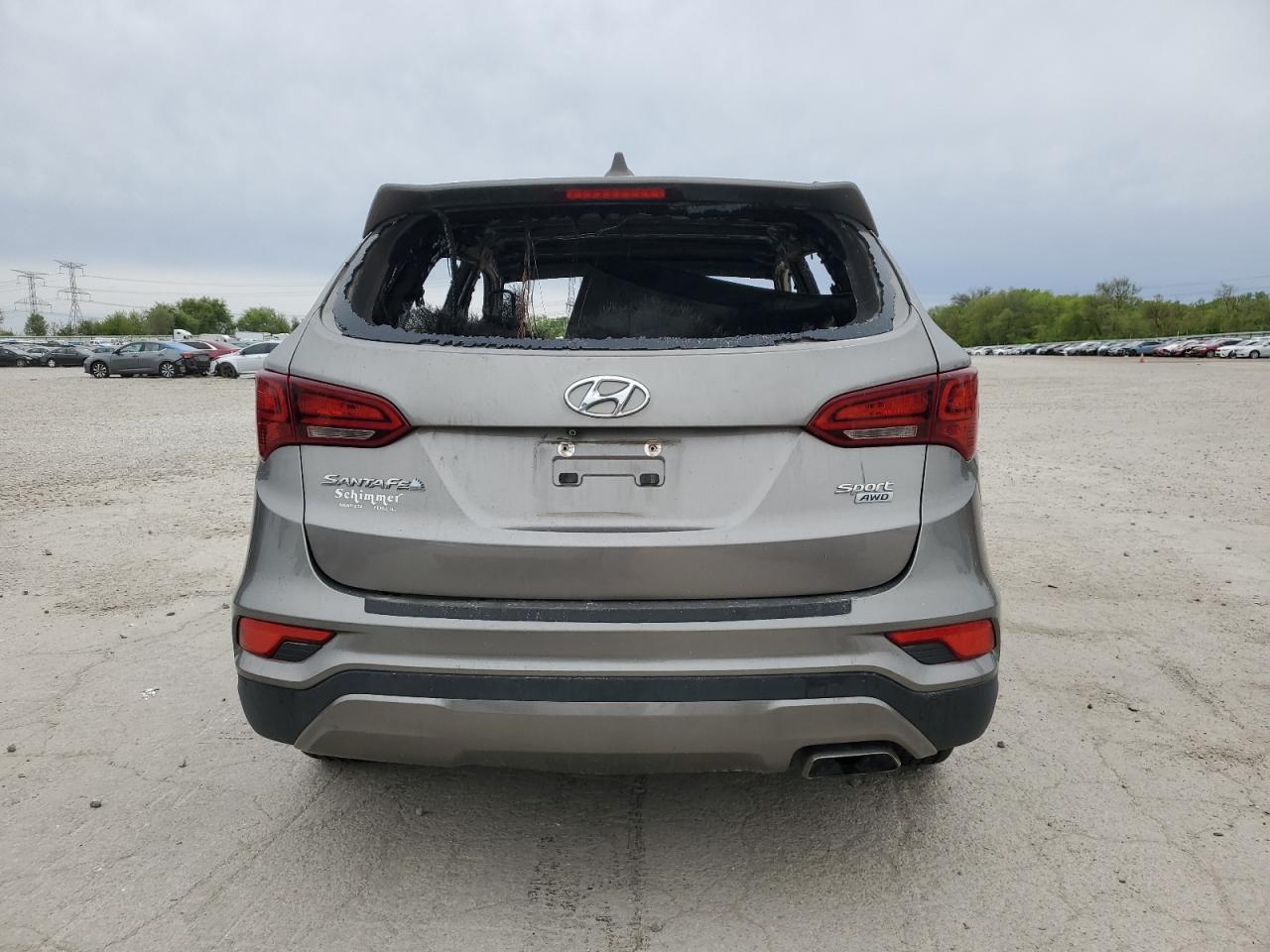 2017 Hyundai Santa Fe Sport VIN: 5NMZUDLB0HH042101 Lot: 55058145