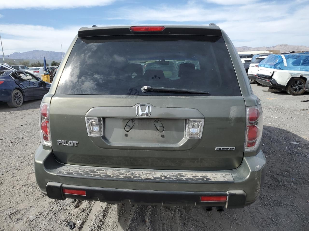 2007 Honda Pilot Exl VIN: 2HKYF18537H521962 Lot: 53171095