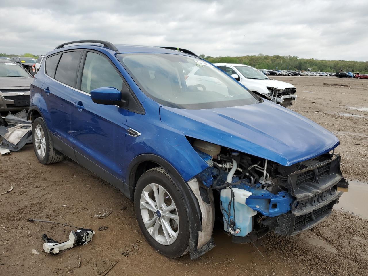 2018 Ford Escape Se VIN: 1FMCU0GD6JUD42729 Lot: 54188565