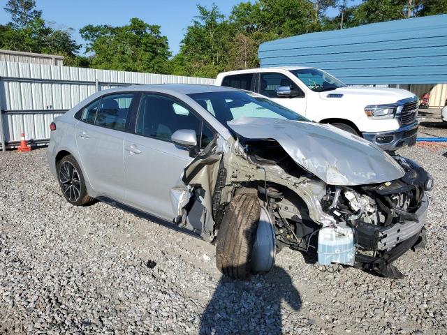  TOYOTA COROLLA 2021 Серебристый