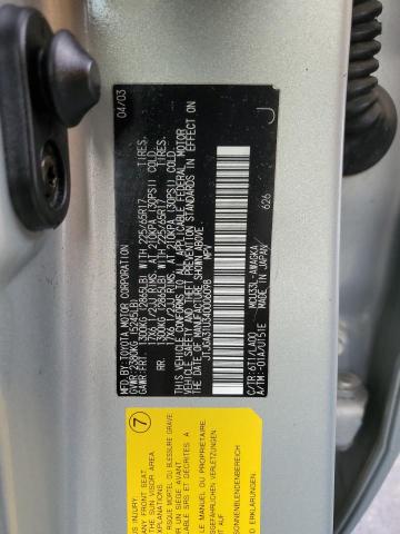 2004 LEXUS RX 330  