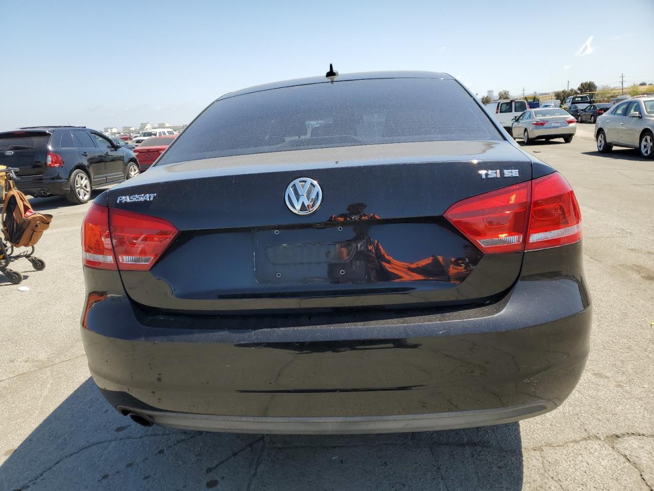 2014 Volkswagen Passat Se VIN: 1VWBT7A34EC072923 Lot: 53858025