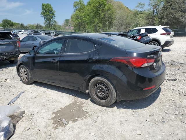 Седаны HYUNDAI ELANTRA 2016 Черный