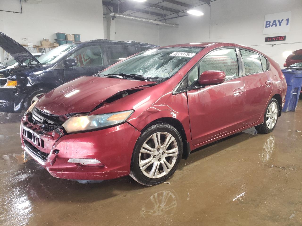 2010 Honda Insight Lx იყიდება Elgin-ში, IL - Front End