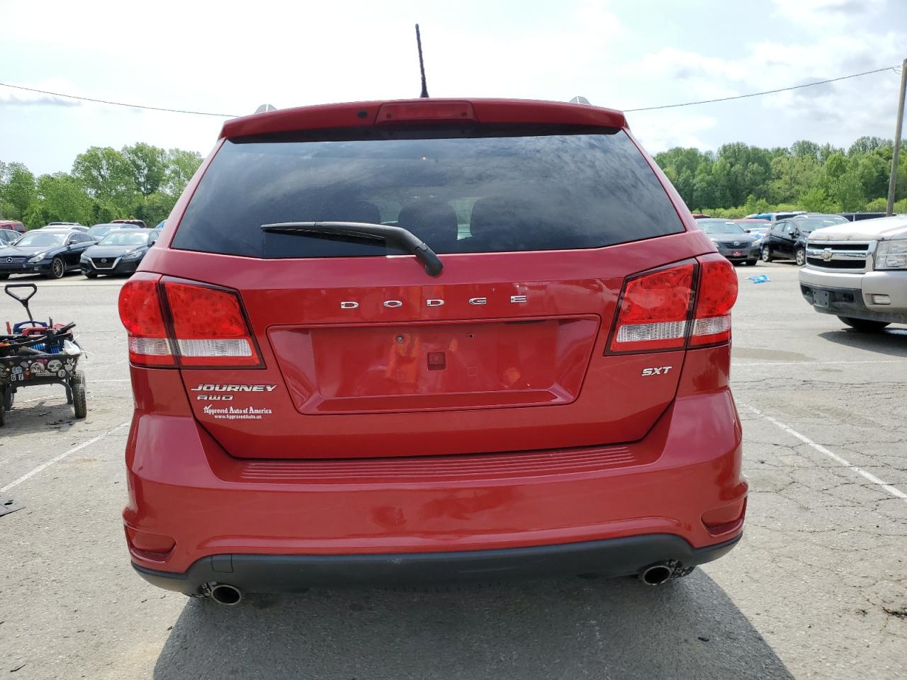 2014 Dodge Journey Sxt VIN: 3C4PDDBGXET251087 Lot: 54862315