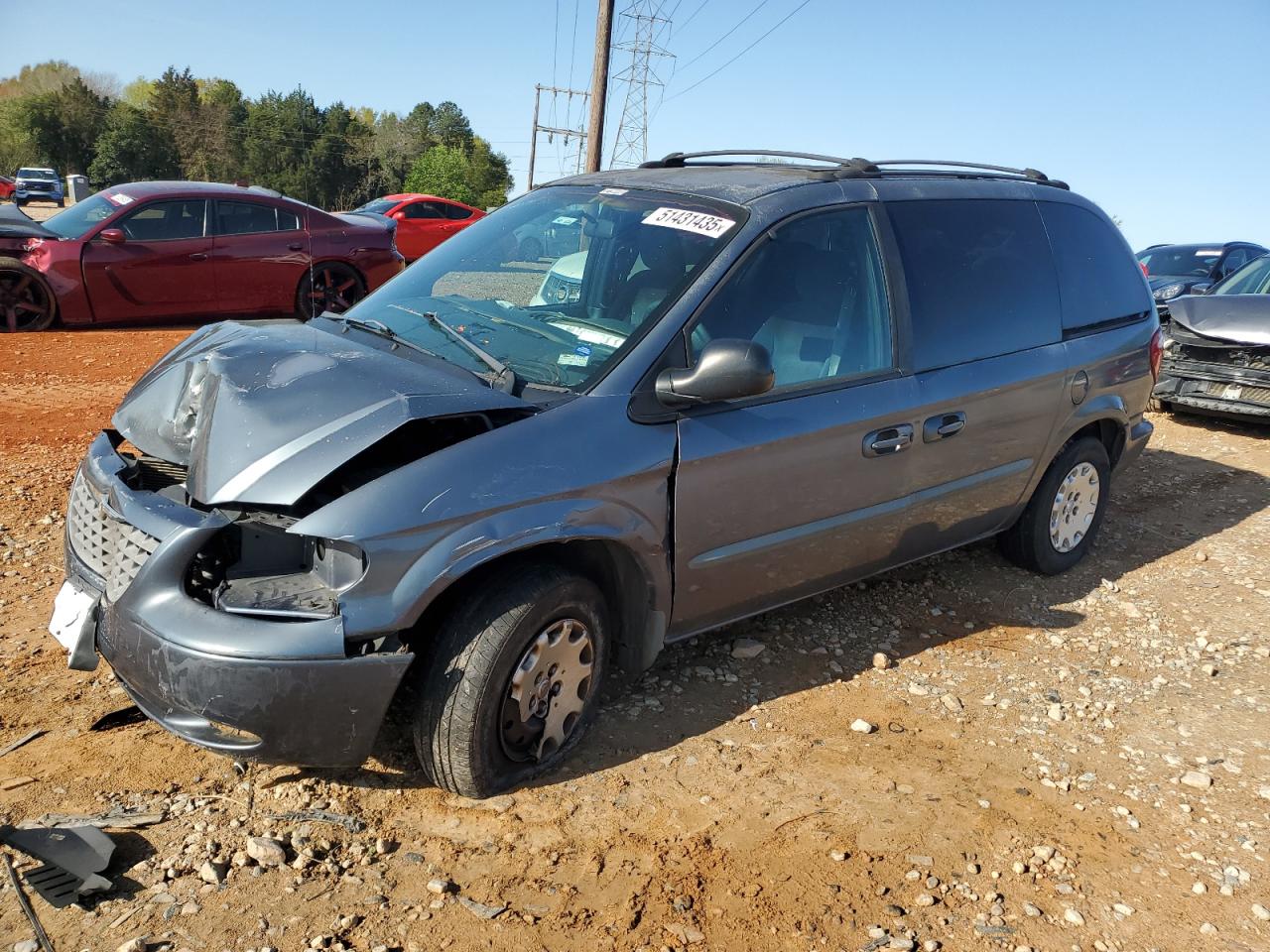 2002 Chrysler Voyager Lx en Venta en China Grove, NC - All Over