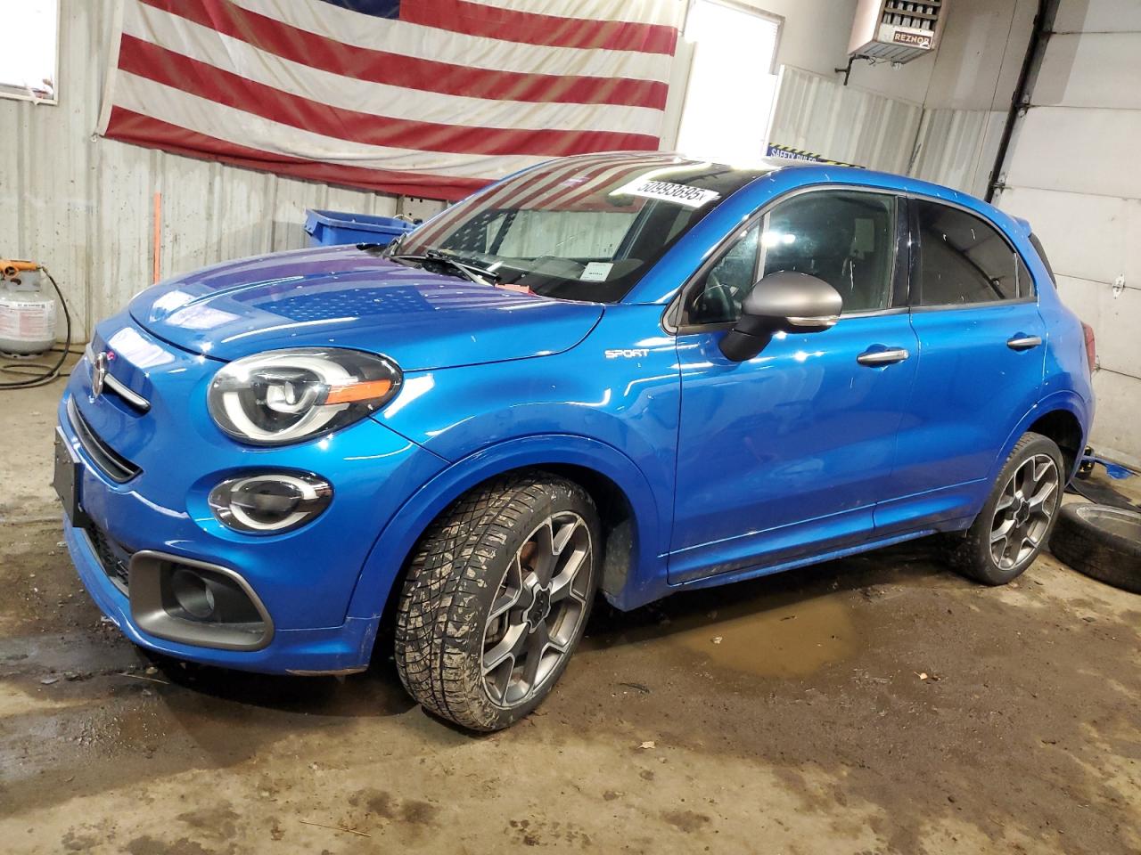 2021 Fiat 500X Sport за продажба в Lyman, ME - Front End