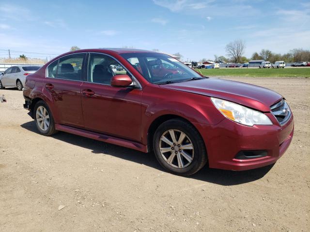  SUBARU LEGACY 2012 Бордовий