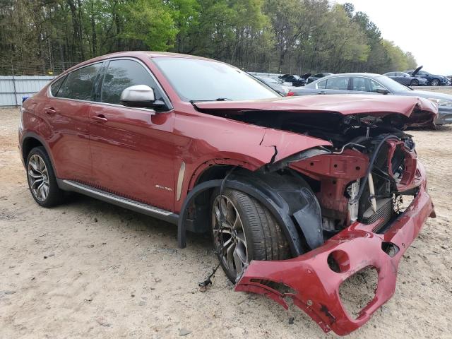  BMW X6 2018 Red