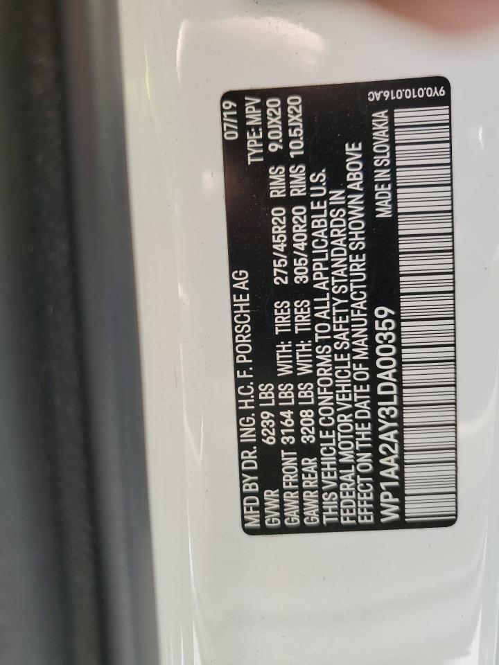 Фото: WP1AA2AY3LDA00359 - 13