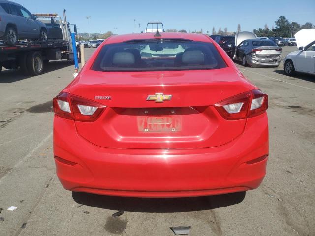  CHEVROLET CRUZE 2017 Czerwony